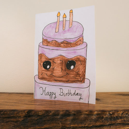 Cutie Tootie Cake card