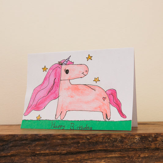 Sparklestar Unicorn Card